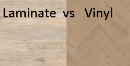 What are the differences between Laminate and Vinyl Flooring?
